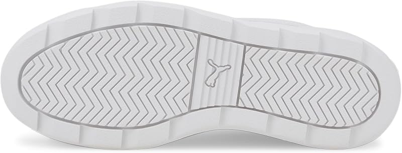 Damen Karmen L Sneakers, Puma White-Puma White-Puma Silver, 38 EU