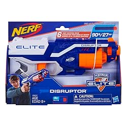 NERF Disruptor Elite Blaster - 6-Dart Rotating
