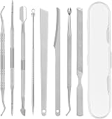 LOPHE Ingrown Toenail Tool Kit 8 Pcs Stainless Steel Pedicure Set view 1