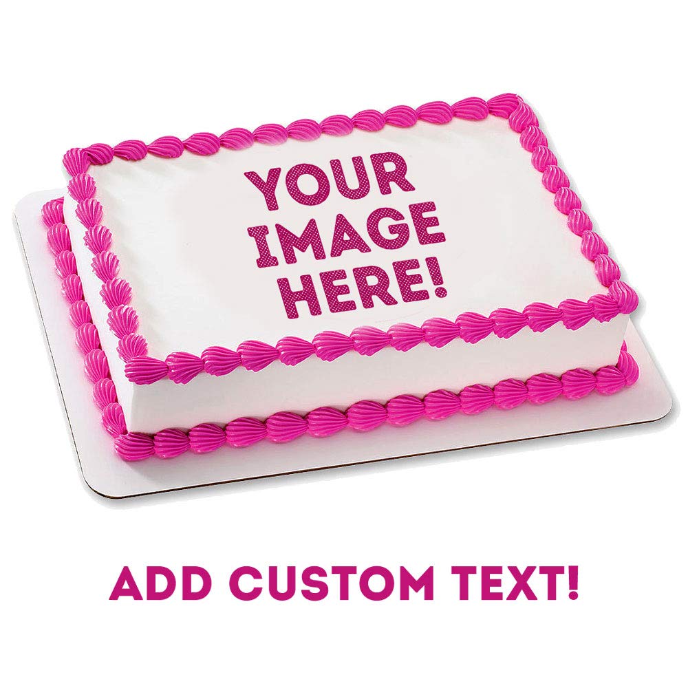 Custom Edible Images 7.5"x10" Grocery & Gourmet Food