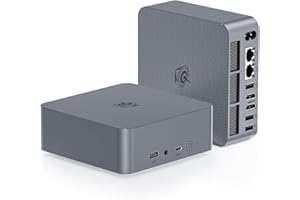 Beelink EQI12 Mini PC W-11 Pro i3-1220P 16GB DDR4 500GB NVMe M.2 SSD Dual Display 4K@60Hz Output, Wi-Fi 6, RJ45, Built in PSU