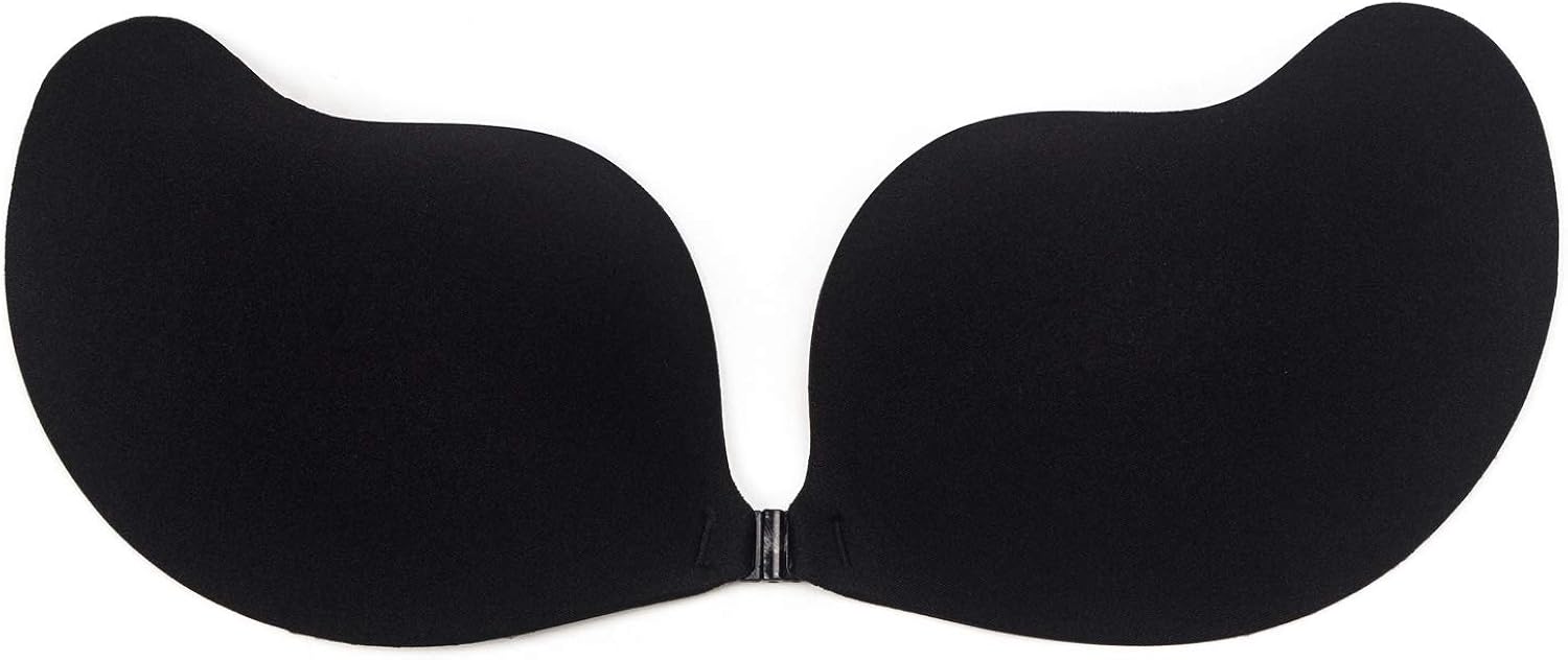 FLORATA Women's Strapless Self Adhesive Reusable Padded Invisible