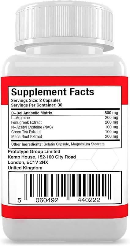 Md Labs D Bolic 30 Legal Bodybuilding Muscle Supplement Strength Booster Optimal Growth Performance Recovery 1 Month Supply 60 Capsules Uk Manufactured Amazon Co Uk Health Personal Care