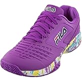 Fila Women's Axilus 2 Energized Tennis Shoes Purple Cactus Flower & White, 9.5 B(M) US