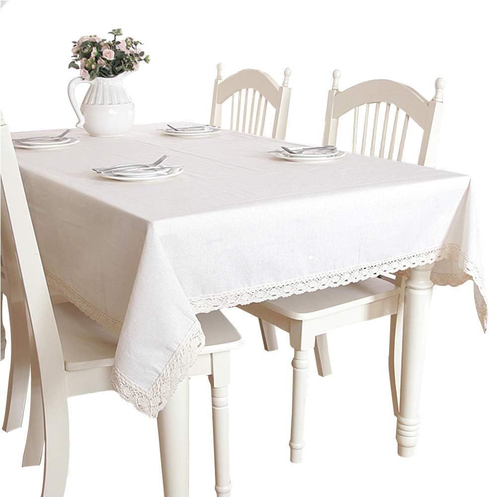 Minimalist Scandinavian style solid genuine washed linen cloth tablecloth table cloth 6512-2