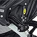 BOB Revolution PRO Jogging Stroller - Up to 75 Pounds - UPF 50+ Canopy - Easy Fold - Adjustable Handlebar with Hand Brake , Lagoon