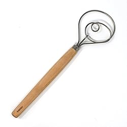 Norpro Scandinavian Dough Whisk 12" x 3.25" x