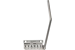 VEGA TREM Vega-Trem VT1 Ultra-Trem 2-Points Stratocaster Guitar Tremolo Bridge For Strat No Mods Easy Installation (Satin, Right)