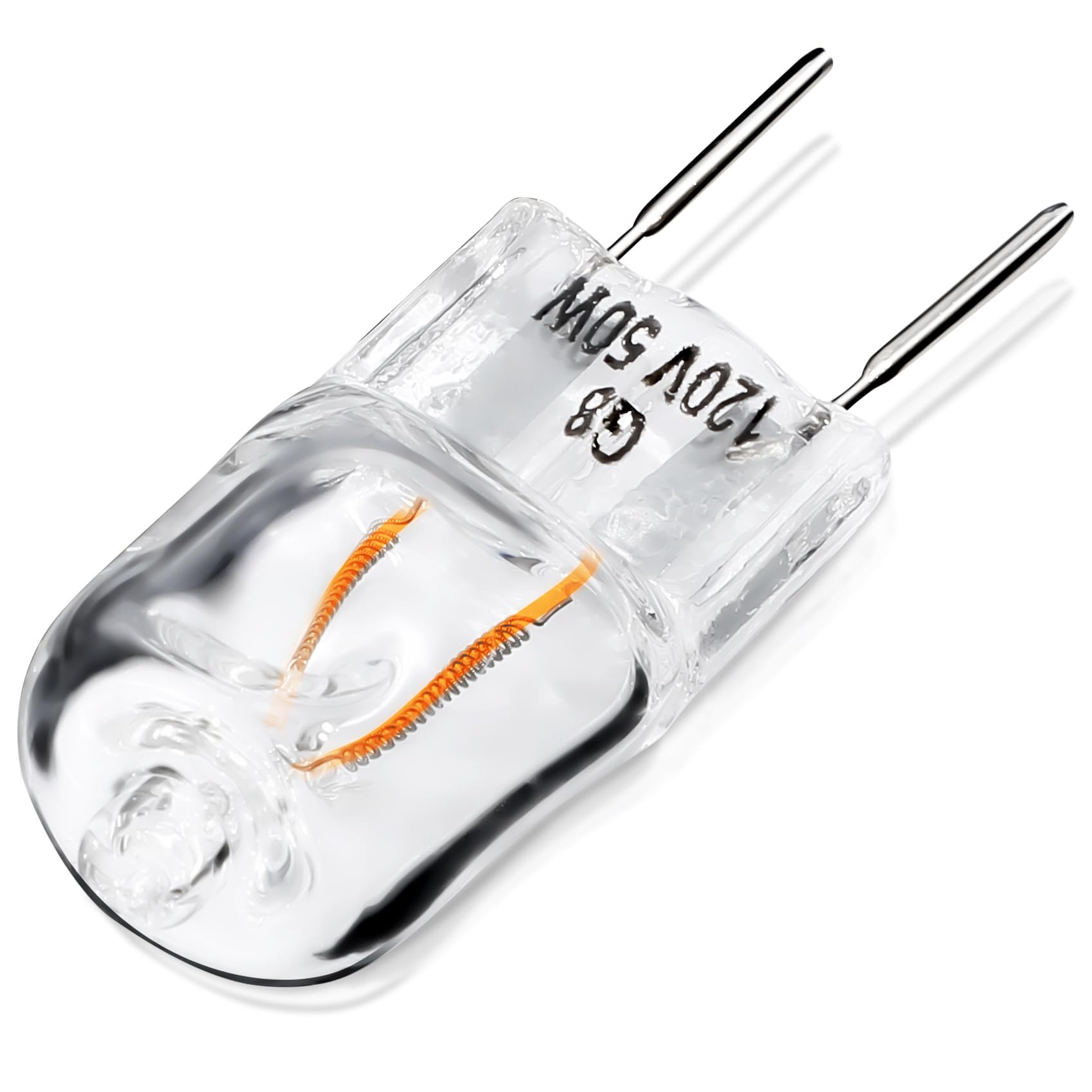 Photo 1 of 6912A40002J Microwave Lamp Halogen Light Bulb 120V 50W G8 Compatible with LG Kenmore LMV2031ST LMV2031BD 83543, Microwave Oven Halogen Lamp Light Bulb Replace 2025028 AH3610037 EA3610037 PS3610037