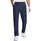 MAGCOMSEN Mens Golf Pants Stretch Dress Pants Quick Dry Water Resistant Lightweight Flat Front Work Pants Moisture Wicking