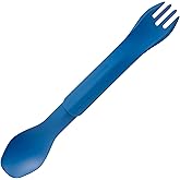 humangear GoBites Duo and Bio Duo Travel Silverware, Full Size Portable Fork & Spoon, Reusable Utensil Set, PC and BPA-free,