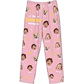 Custom Pajamas Pants Personalized PJ Pet Pajama Pant Design with Face PJS for Men Women