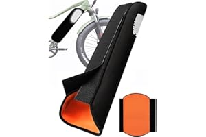 CBHCARCAR EBike Battery Cover, (11.8-15.8in circumference) Reflective Battery Protective E-Bike at Night, Bicycle Thermal Cover Waterproof Dustproof Bag