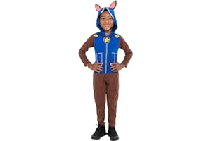 Paw Patrol Chase Marshall Skye Zuma Rubble Zip Up Cosplay Coverall Infant to Big Kid