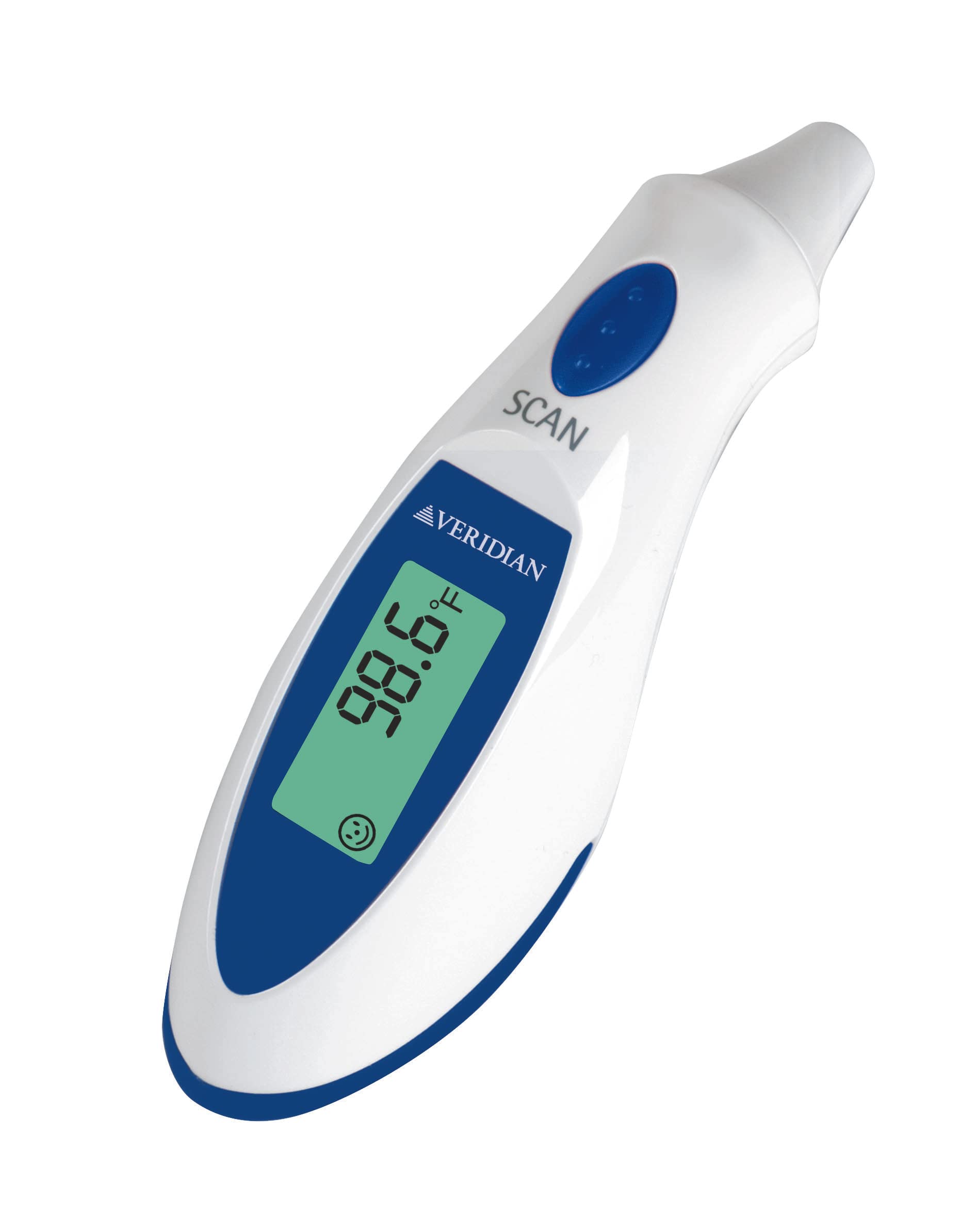 Veridian Tympanic Ear Thermometer Digital Display 09-340 1 Each