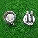 VC-Time 2 Cap Clip, Golf Cap Clip Ball Marker with Magnetic Golf Hat Clip, Sliver