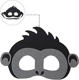 Jtnohx Felt Animal Masks 10 Pcs Kids Gorilla Costume Birthday Party Supplies view 3