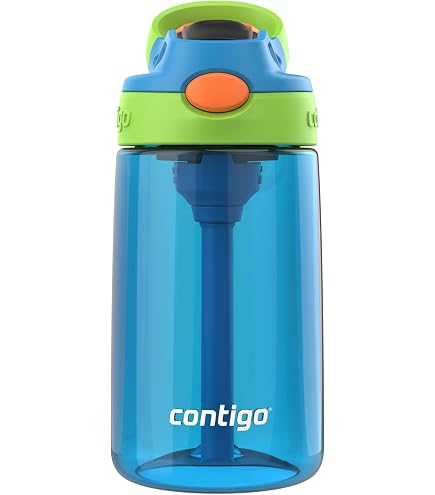Amazon.com: Contigo Kids Water Bottle with designed AUTOSPOUT Straw, 14  oz., Blueberry Ocean : Baby