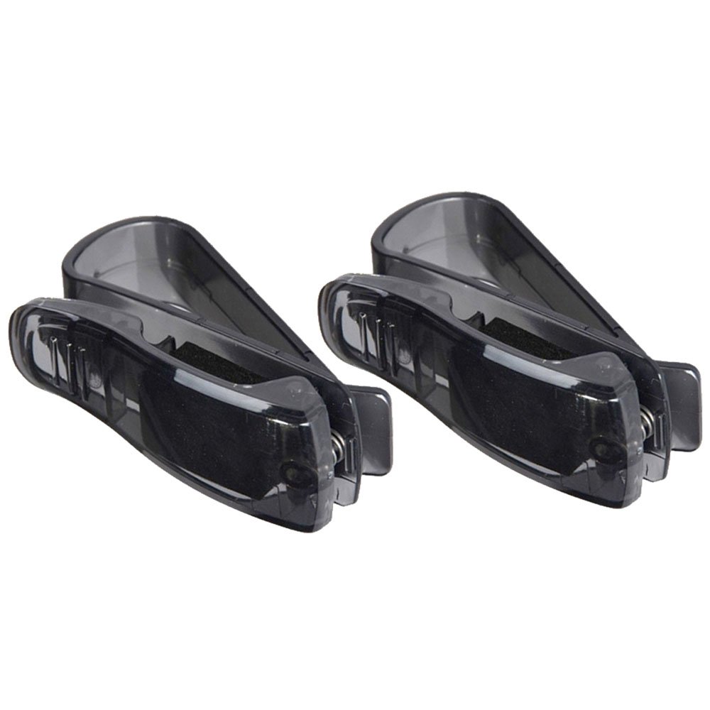 Mintice 2 X Sun Visor Clip Sunglasses Eyeglass Holder Car Vehicle Reading Glasses