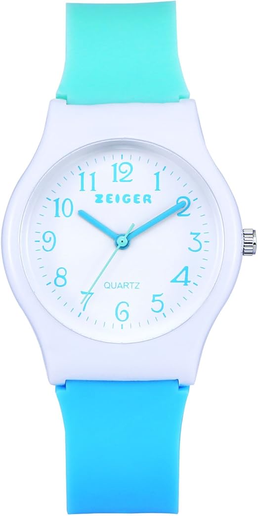 Zeiger - Reloj de pulsera para niños y adolescentes, con números