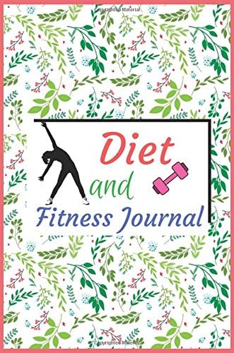 Diet And Fitness Journal: Food Diary: Food Journal , Log , Diet Planner with Calorie Counter ( Softback 90 Days Daily Record Pages) (Food Journals for ... Loss or Allergies) Cute Green Leaves Cover.