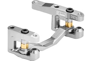 GPM RC Steering Combo, CNC Machined 7075-T6 Aluminum Steering Set for Arrma 1/16 Mini Kraton, 1/14 Typhon Grom, 1/18 Granite 