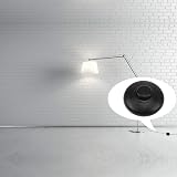 LbsAMP Foot Switch 2A 250V Round Push Button for Lamps Table Floor Lights Black view 4