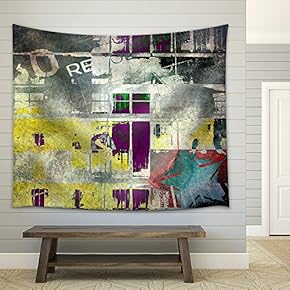 Abstract Grunge Background - Fabric Wall Tapestry Home Decor - 51x60 inches