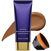 Body Coverage Perfector, Waterproof &amp; Flawless Body Makeup, Body Scar Cover up - Tattoo Cover Up Makeup - Easy Application, Radiant Glow, Evens Skin Tone - 3.5Oz (Bronze Radiance)