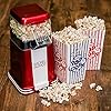 WICKED GIZMOS ® New Retro Electric Healthy Fat Free Popcorn Maker 1200w Power – Easy to Make Healthier Snack Popcorn…