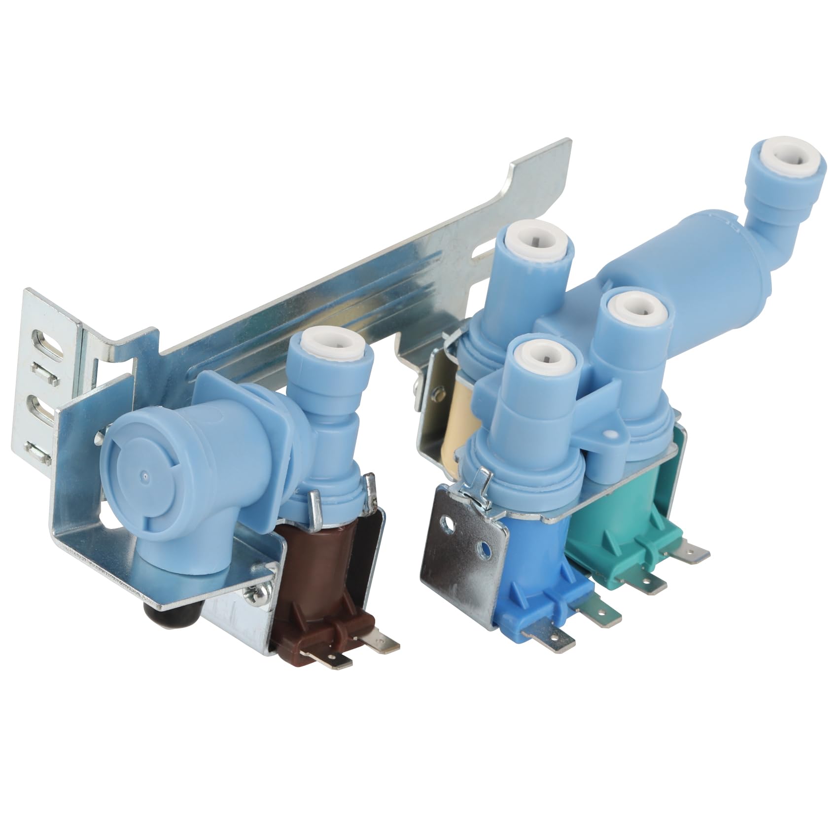 Photo 1 of 242253002 Refrigerator Water Inlet Valve replacement for Frigidaire Kenmore Crosley Electrolux Ice Maker Water Inlet Valve Replace 242102201 AP5669874 PS7321353 EAP7321353 2689640