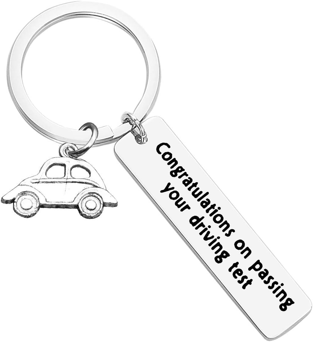 Dabihu New Driver Gift Keyring Keychain Driving License Gift Congratulation Gifts for Driving Test Passer Husband Boyfriend Friends Daughter Son Student Gifts