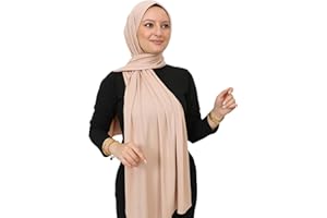 Prien Hijab for Women Viscose Scarf Lightweight Muslim Hijabs Long Shawl Islamic Scarves Turkey Silk Headscarf for Womens