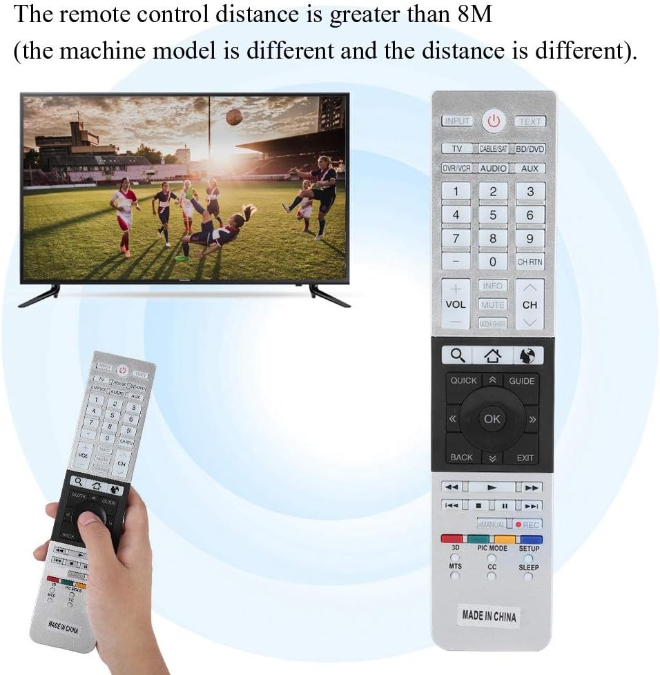 Replacement Remote Control For CT-90430 CT-90429 CT-90427 CT-90428 CT-90444 4K Ultra HD TV, Smart TV Controller for - Image 3
