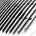 APS Compatible with Jeep Liberty 2008-2012 Main Upper Chrome 8x6 Vertical Billet Front Grill Grille Insert J65551V