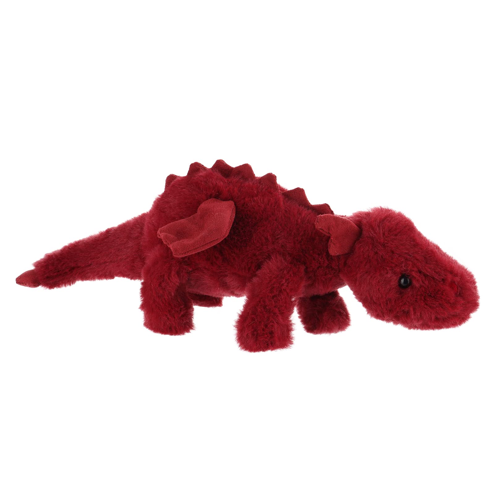 Apricot Lamb Cute Toys Plush Plum Lying Dragon Stuffed Animal Soft Cuddly Perfect for Kids 15 Inches
