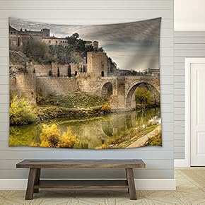 Toledo, Spain - Fabric Wall Tapestry Home Decor - 51x60 inches