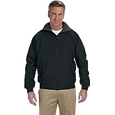 Devon & Jones Men's Three-Season taslon nylon shell Classic Jacket - Large - BLACK