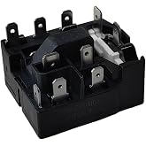 QPS2-C4R7MD3 Freezer PTC Start Relay/Overload Protector Kit