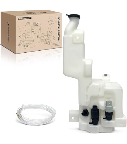 Serbatoio Lavavetri Posteriore Con Pompa Per Cadillac Escalade 2000-2006, GM1288125, 12487671-PFM - 3