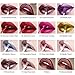 Matte Metallic Liquid Lipstick Long Lasting Waterproof Lip Gloss, No Caking, Kiss-Proof, Rose Gold Metallic