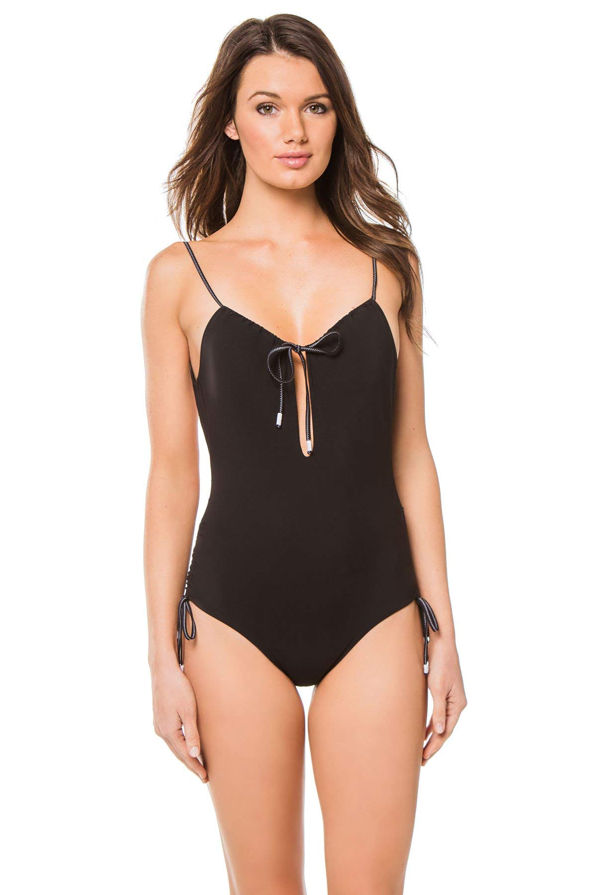 Kisuii Women's Uma Keyhole Over The Shoulder One Piece Swimsuit