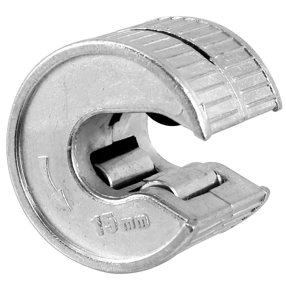 Dekton Pipe Slicer 15mm-Copper pipe cutter ideal for tight spaces| Easy and fast cutting| Durable hardened steel| For tight spaces and one handed operation| Ideal for making clean cuts in copper pipes