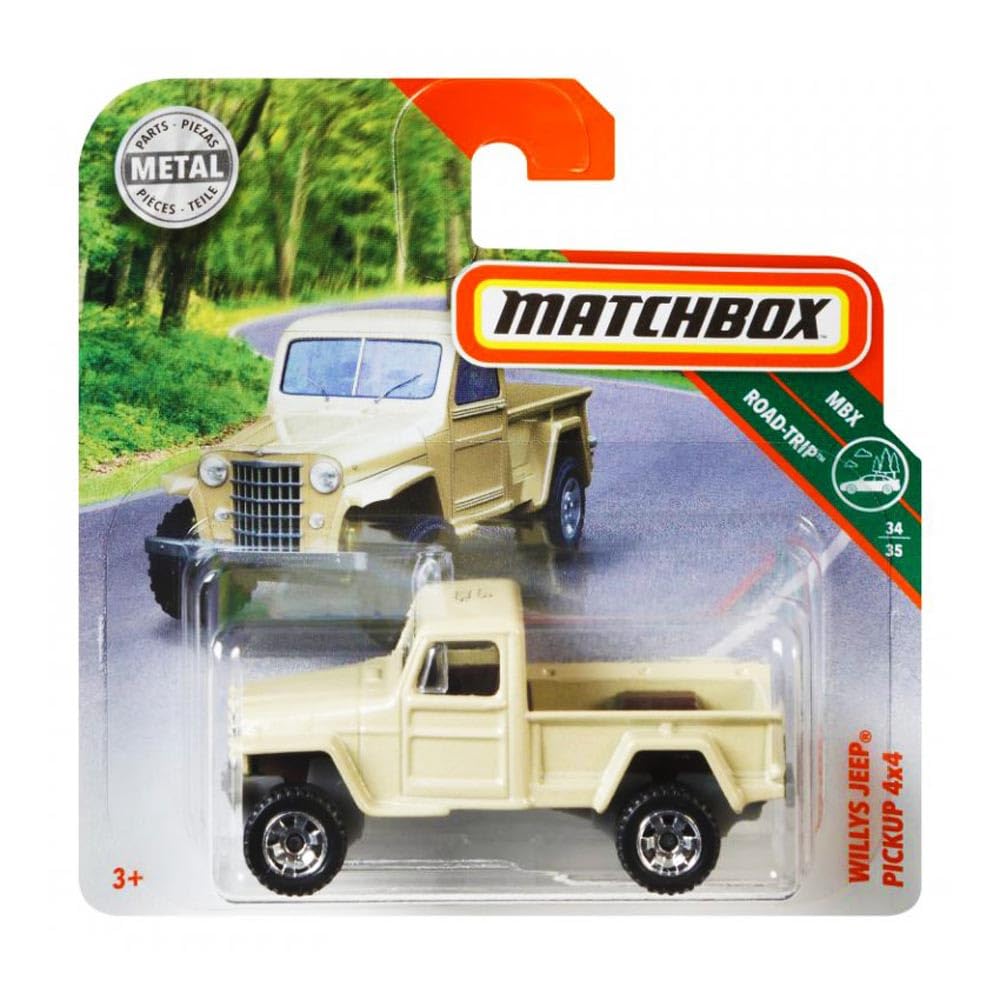 FM Cars Matchbox 51 Willys Jeep Pickup 4x4 Mbx Construction 15/20