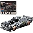 RC Sport Racing Drift Car, 1/43 Scale 2.4G 15KM/H Full Proportional RC Electric Mini Racing Drift Car Model with Lights Kit and Drift Tires (Black White Gyroscope RTR Version)