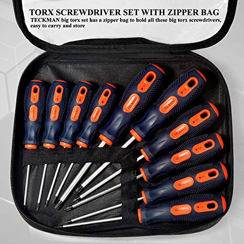 Torx Screwdriver Set,TECKMAN 10 in 1 Torx Security