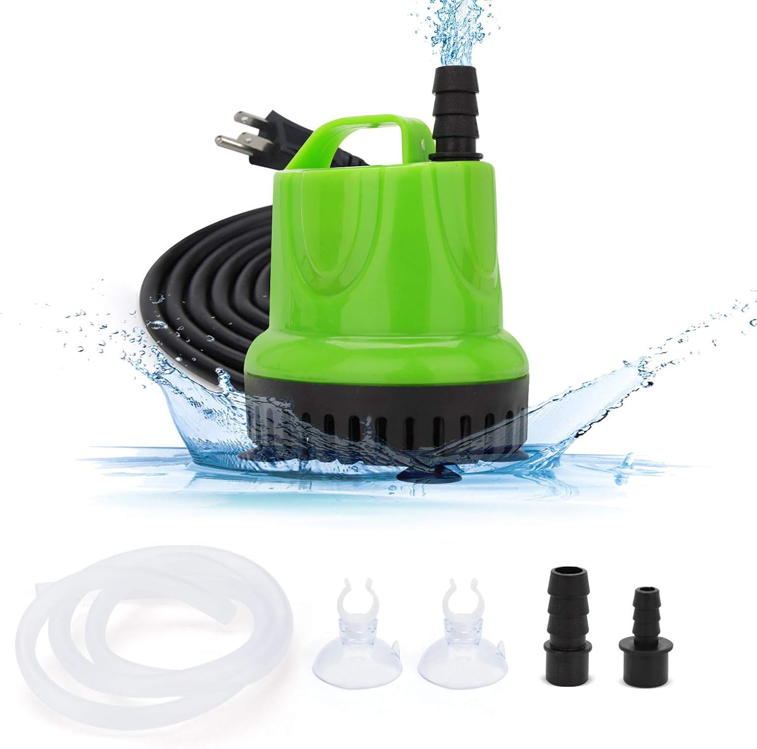GROWNEER 160GPH Aquarium Water Pumps 10W Ultra Quiet