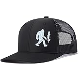 KUBILA Bigfoot Embroidered Baseball Cap for Men Women
