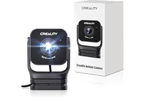 Creality Official Nebula Camera, Night Vision, 24-Hour Remote Monitoring, WiFi Connection, Auto Generate Time-Lapse Video, Compatible Sonic Pad/Nebula Pad/Ender-3 V3 KE/CR-10 SE/Halot Mage Pro