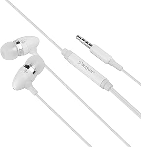 INSTEN 4 x Headphones Earphones Earbuds+MIC Compatible with iPad Mini 3 / iPad Air 2 / iPod iPhone 7/7 Plus / 6S / 6S Plus - AT&T, Sprint, Version 16GB 32GB 64GB/Samsung Galaxy S7/S8/S9/S9+ Plus